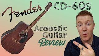 Fender CD60 Acoustic Guitar Review