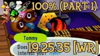 Animal Crossing 100% Speedrun in 19:25:35 [Former WR] (Part 1)