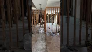 Duplex remodel - Hurricane Ian damage