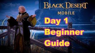 Day 1 Beginner tips - Black Desert Online Mobile Global