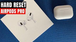 How to Reset Apple AirPods Pro - Hard Reset