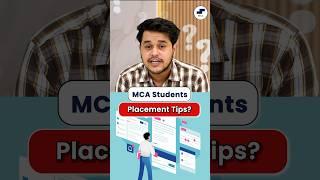 Best MCA Placement Strategies 2024?How To Get Job After MCA?#shorts #mca #placements #jobs2024