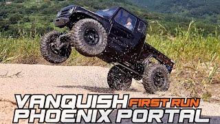 RC Car Vanquish VS4-10 Phoenix Portal Sandy Beach Ride