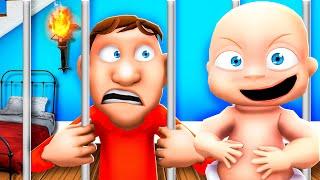 Baby LOCKS Daddy in PRISON for 24 Hours…