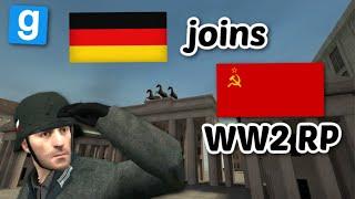 A German Joins A Russian WW2 RP Server