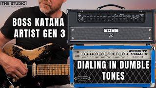 Dialing In The PERFECT Dumble Tone With Boss Katana Artist Gen 3