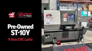 Pre-owned Haas ST-10Y Y-Axis Lathe - Available Now in UK & Ireland