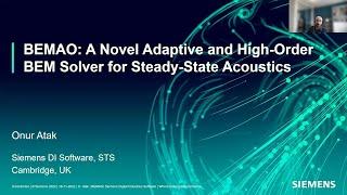 Siemens BEMAO: A High-Order and Adaptive Boundary Element Method solver for Acoustics