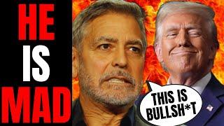 George Clooney FURIOUS At Woke Hollywood And OBAMA After Being BLAMED For Election Loss