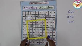 Amazing Addition with Solution || Maths Project ||