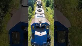 I Think This Shot Over The Train Is Awesome! #trains #trainvideo #trainwatching | Jason Asselin