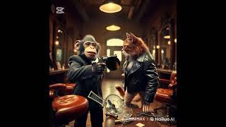 #Tomcat is a barber#Catshotvideo#Catcartoonstory##..