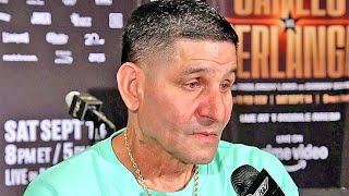 Angel Garcia nearly in tears speaking about his recent stroke and Danny defeating Lara