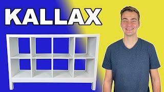 KALLAX Shelving Unit with Underframe IKEA Tutorial