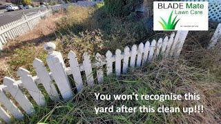 Yard clean up for the ages! PART ONE!!!