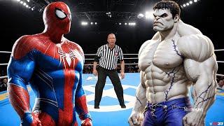 SPIDERMAN VS WHITE HULK - EPIC BATTLE