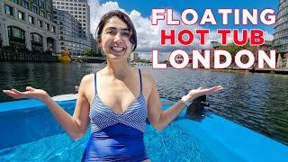 Unique London Experience: Floating Hot Tub & BBQ