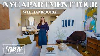 Touring a STUNNING Two-Floor Williamsburg Apartment | Taylor Migliazzo