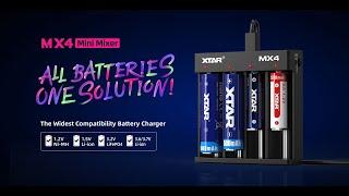 XTAR MX4 Empower Your Devices, Any Battery, Anytime!