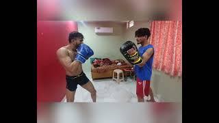 Rohit Jangid + Rahul Jangid Wushu Training At Home #jaipurpolice
