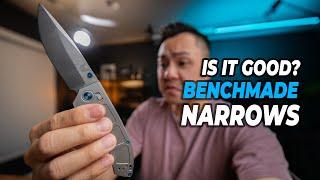 Thinnest Pocket Knife EVER?| Benchmade Narrows 748