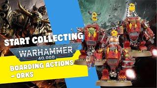 Start Collecting Warhammer 40,000 Boarding Actions: Orks