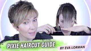 How To Cut Your Own Hair | Pixie Haircut Tutorial 2025 by Eva Lorman