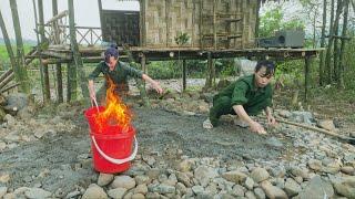 How to build a garden for your home using natural materials, Build A New Life I Bamboo Forest Girl.