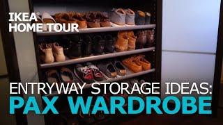 Smart Entryway Storage Ideas  - IKEA Home Tour