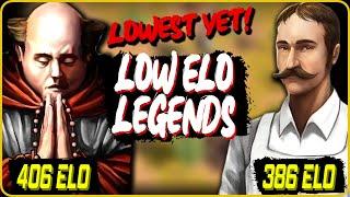 The Lowest ELO Yet! - Low ELO Legends | Age of Empires 3: Definitive Edition