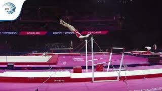 Anastasija DUBOVA (LAT) - 2018 Artistic Europeans, qualification bars