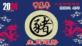 2024年 豬 生肖運勢｜2024 生肖「豬」 完整版｜2024年 运势 豬｜甲辰年運勢  豬 2024｜2024年运途  豬｜ 豬 生肖运程 2024｜大易命理頻道｜賴靖元 老師｜CC 字幕