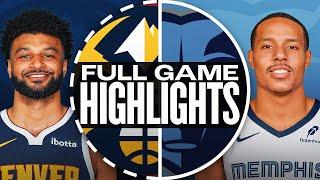 Game Recap: Grizzlies 105, Nuggets 90