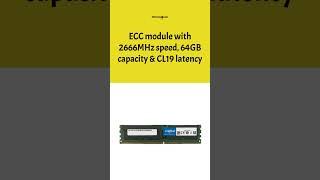 CT64G4LFQ4266 Crucial PC4-21300 DDR4-2666MHz ECC CL19 288-Pin LRDIMM 1.2V Quad Rank Memory Module