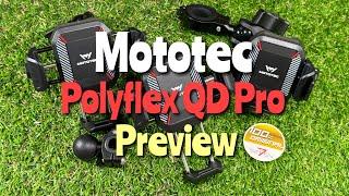 Mototec Polyflex QD Pro Motorcycle Bracket Preview (แนะนำเบื้องต้น) #mototec #ozzysevenshop