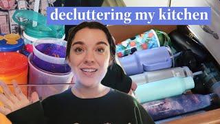 decluttering my entire kitchen! ️ 12 days of decluttering for 2025