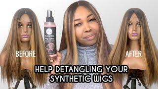 SYNTHETIC WIG SPRAY| Jesse M. Simons Everyday Wig Spray Review