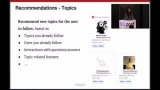 Lei Yang, Senior Engineering Manager, Quora @ MLconf NYC