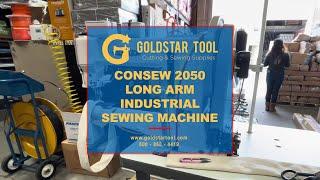 Product Showcase - ​Consew 2050 Long Arm Industrial Sewing Machine - Goldstartool.com - 800-868-4419