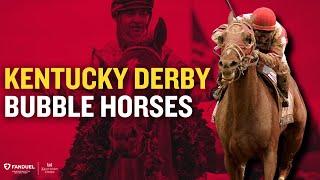 Kentucky Derby Bubble Horses