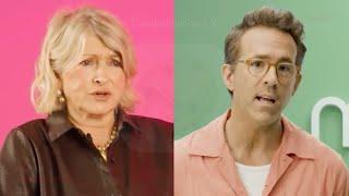 Ryan Reynolds Reacts To Martha Stewart Saying He's 'Not Funny'