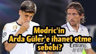  Modric'in  Arda Güler'e ihanet sebebi? #realmadrid