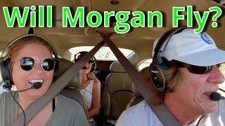 Will Morgan of "The Live Out Loud Family" fly? She was a nervous "Mama Bear" earlier!