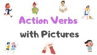 Action Verbs with Pictures, Action Verbs List, List of Common Action Verbs #actionverbs #actionverb