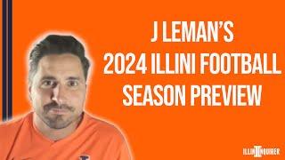 J Leman's 2024 Illini football season preview | Illini Inquirer Podcast