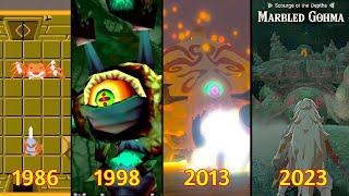 Evolution of Gohma in Zelda Games (1986~2023)