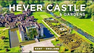 HEVER CASTLE | Rüyalarımdaki Şato ve Bahçe Turu