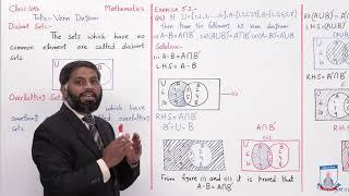 Class 10 - Mathematics - Chapter 05 - Lecture 7 - Exercise 5.3(Q3,4), Venn diagram - Allied School