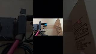 Laser debugging sensor resistance #proximitysensor #industrialsensors #electrician #sensorswitch