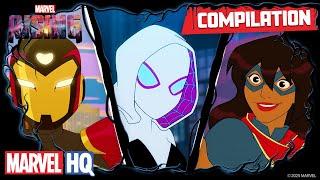 Epic Marvel Girl Power Moments ‍️ | Compilation | Marvel Rising